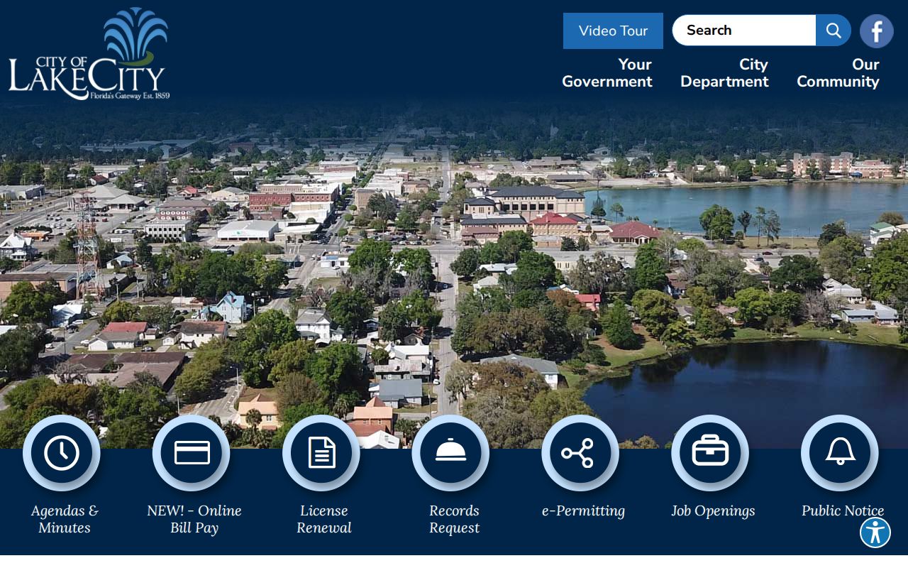 Lake City criminal record government gateway