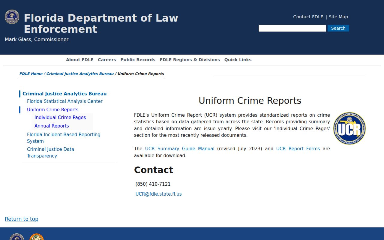 Lake City criminal record crime data portal